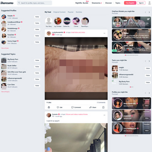 Sharesome - Sharesome.com is an adult social media network with a growing range of AI features. Share XXX por...