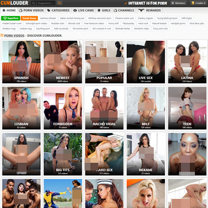 CumLouder - CumLouder.com is a freemium porn tube. There are porn tube sites, then there are premium porn sit...