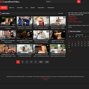 Latest Porn Video - LatestPornVideo.com is a porn website that will provide you with countless hours of high-quality ...