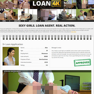 Loan4K - Loan4K.com features premium reality porn where hot Euro girls get fucked by fake loan agents in s...