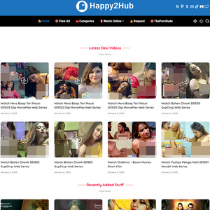 Happy2Hub - On happy2hub.org, you can watch adult short film videos and web series. Download or watch online ...