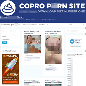 Copro - Copro has the hardcore porn that you are craving. From scat and vomit to piss, shit swapping, and...