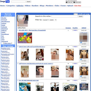 ImageFap Blowjob - ImageFap is a fairly popular pornographic website that specializes exclusively in GIF and image-b...