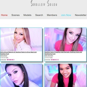Swallow Salon - SwallowSalon.com is a growing collection of world-class premium blowjob movies. Stream and downlo...
