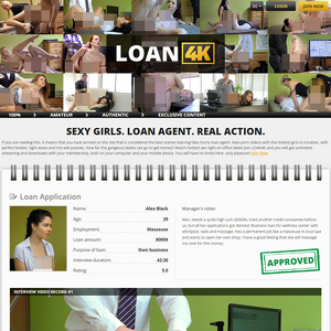 Loan4K - Loan4K.com is an adult site that features young sexy hicks having steamy sex as collateral for lo...