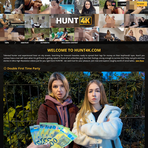 Hunt4K - Hunt4K is a public agent-type porn website with premium content where you enjoy the sight of horn...