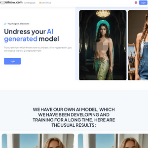NudeItNow - NudeItNow.com is an AI photo undresser with some sexy new features. Tweak boob size, body type an...