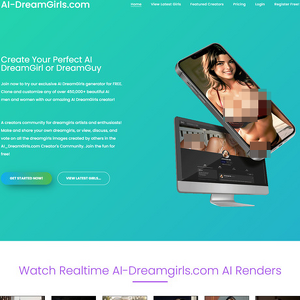 AI DreamGirls - AI-DreamGirls.com is a premium AI generator that allows you to create your dream girl who can be ...