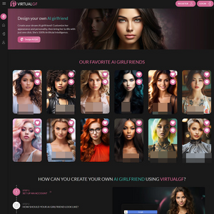 VirtualGF - VirtualGF.com ain't your average AI sex chat platform. Explore your virtual dating options, get r...