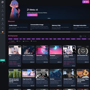 Dittin AI - Dittin.ai ain't your average, vanilla chatbot platform! Sext and roleplay with kinky, freaky bots...