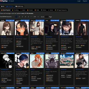 PepHop AI - PepHop.ai turns your fantasies into interactive conversations with highly intelligent, highly sex...