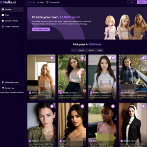 HotTalks - HotTalks.ai is an AI sex chat platform where you can have Hot Talks with sexy babes who love to t...