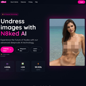 N8ked - N8ked.app is an instant deepfake maker with a dead simple, one-step interface and insanely realis...