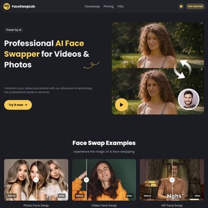 FaceSwapLab - FaceSwapLab.com makes cutting-edge instant deepfakes using whatever you throw at it. Turn persona...
