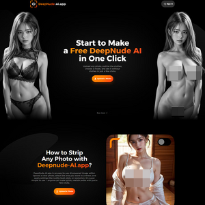 DeepNude AI - DeepNude-AI.app can turn your SFW photos into nudes, let you adjust breast sizes like a wizard, a...
