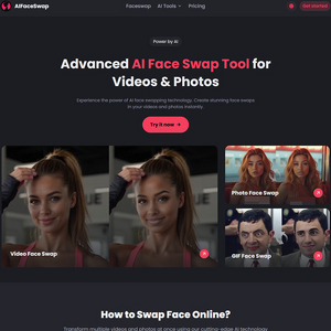 AIFaceSwap - AIFaceSwap.cc can turn your own photos into instant custom deepfake pics or realistic videos. 30-...