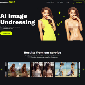 UndressZone - Undress.Zone is a powerful deepfake photo undresser that uses Artificial Intelligence to bake cus...
