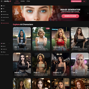 Candy AI - Candy.ai can help create your dream girl and bring her to life using artificial intelligence. Gen...