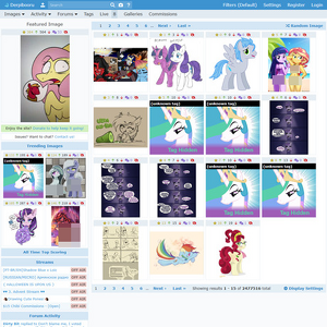 Derpibooru - DerpiBooru.org is a goddamn paradise to bronies and any other pervert who can get hard for My Lit...