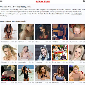 Hobby Porn - Hobby.Porn is a hand-curated free library featuring some of today's best amateur porn movies. Wat...