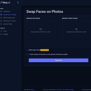 Facy AI - Facy.ai is one of the most powerful AI face swappers on the market, and they're letting users whi...