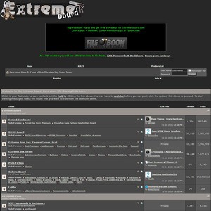 Extreme Board - Extreme-Board.com is an online pornographic website which contains various discussion boards wher...
