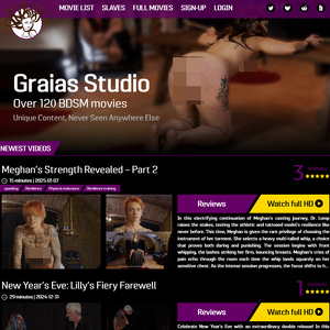 Graias - Graias.com offers hardcore BDSM porn from the legendary Max Lomp. Stream and download over 80 mov...