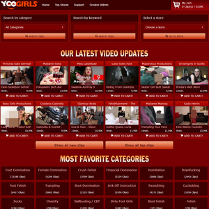 YooGirls - YooGirls.com is one of the greatest findom sites ever created. With an extensive video marketplac...