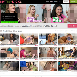 MyTinyDick - MyTinyDick.com is a kinky paysite devoted to fans of Small Penis Humiliation. Get your SPH kicks ...