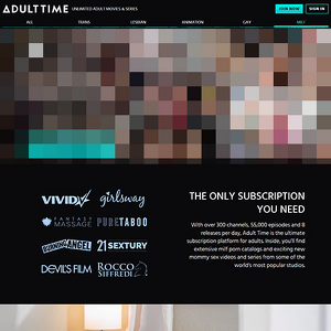 AdultTime MILF - AdultTime.com/milf is a paid premium porn site with a wide selection of content. While they have ...