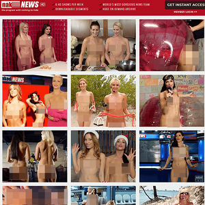 Naked News - Tired of being bombarded with shitty news all day, every day. It feels like every hour or two, ou...