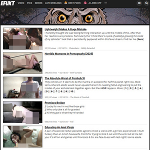 eFukt - eFukt.com! Even the most addicted pornoholics out there need a break from the typical fap and go ...