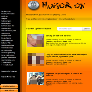 HumorOn - Humoron.com! Something about strange, weird and bizarre that’s incredibly hot. Luckily for you, i...