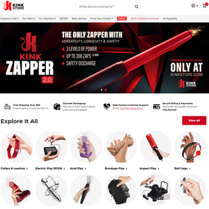 The Kink Store - KinkStore.com is an extra-freaky adult toy store curated by the folks behind Kink.com, with hundr...