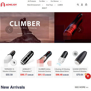 AcmeJoy - AcmeJoy.com is a purveyor of mid-priced sex toys for men, women, and couples. There are tons of e...