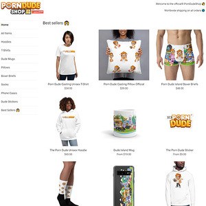 PornDudeShop - PornDudeShop.com is the one and only source for officially licensed PornDude gear! Get shirts, mu...
