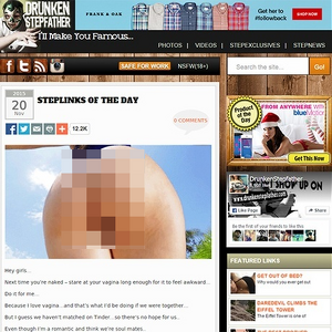 DrunkenStepfather - DrunkenStepfather.com! Drunken Stepfather is an adult blog housing loads of posts with naked cele...