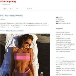 TheFappeningBlog - TheFappeningBlog.com is one of the premier sources for celebrity nudes, sexy pics and fapworthy v...